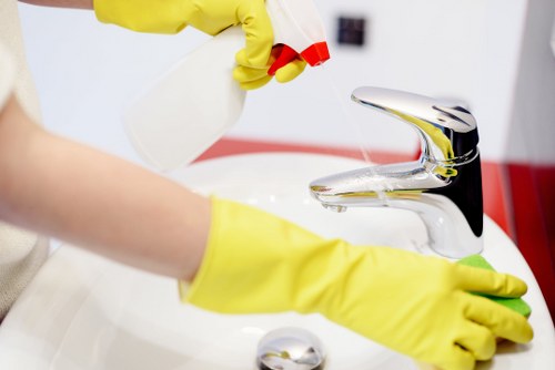 A customer complaint being discussed fairly during carpet cleaning service review