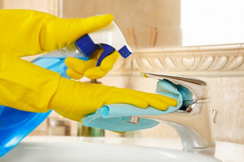 Upholstery cleaning service for commercial seating near NW8