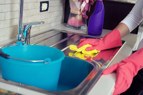 Professional office cleaning tasks in a local NW8 business premises