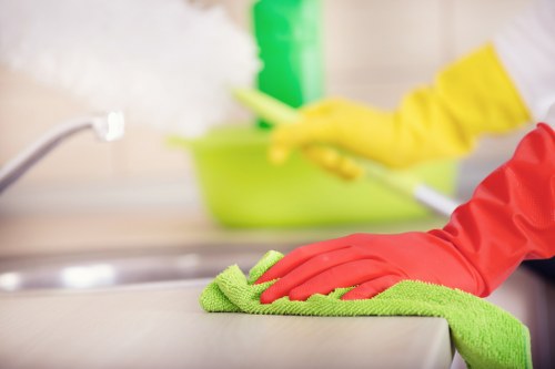 Focused treatment for carpet stains and traffic lanes